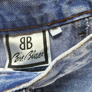 80s Vintage Bill Blass Pristine Indigo denim